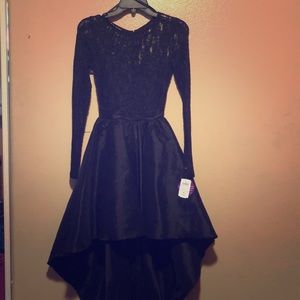 Black Dress. High Low. NEW NEVER WORN.